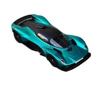 YLQERZ Scale Die-Cast Metal 1:18 For Aston Martin Valkyrie Can Open The Door Alloy Sports Car Model Display Collectible Toy For Vehicles Fans(Green)