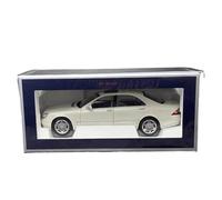 YLQERZ Scale Die-Cast Metal 1:18 For BENZ S55 W220 Alloy Static Collectible Car Model Metal Toy Ornament Souvenir (white) For Vehicles Fans