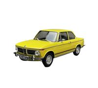 YLQERZ Scale Die-Cast Metal 1:18 For BMW 2002 Tii Alloy Full Opening Car Model For Home Decoration Collectible Vehicle For Vehicles Fans(Yellow)