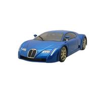 YLQERZ Scale Die-Cast Metal 1:18 For Bugatti Chiron Blue Fully Opened Car Model For Home And Office Display Collection For Vehicles Fans