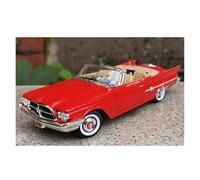 YLQERZ Scale Die-Cast Metal 1:18 For Chrysler 300FC 1960 Classic Car Model Adult Large Ornaments Green Decorative Vehicle For Vehicles Fans(Red)