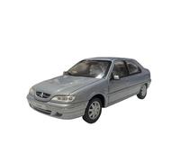 YLQERZ Scale Die-Cast Metal 1:18 For Citro Elysee Vts 2004 Classic Metal Car Model Hobby Collection Adult Display Silver Red For Vehicles Fans(Silver)