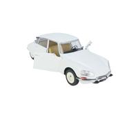 YLQERZ Scale Die-Cast Metal 1:18 For Citroën D Special Blanche 1972 Alloy Double Opening Suitable For Youth And Adult Toys For Vehicles Fans