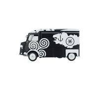 YLQERZ Scale Die-Cast Metal 1:18 For Citroën Type HY Breizh Classic 1969 Alloy Double Opening Cool Collectible Model Car For Vehicles Fans