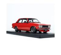 YLQERZ Scale Die-Cast Metal 1:18 For Datsun 510 IG3306 Red Resin Material Party Suitable For Adult Collection Model Car For Vehicles Fans