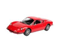 YLQERZ Scale Die-Cast Metal 1/18 For Dino 246 GT 1968 Red Alloy Car Model Home Static Decoration Souvenir For Vehicles Fans