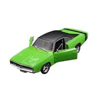 YLQERZ Scale Die-Cast Metal 1/18 For Dodge Charger R/T 1969 Racing Car Model Collection Of Simulated Alloy Display Green For Vehicles Fans