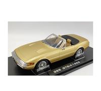 YLQERZ Scale Die-Cast Metal 1:18 For Ferrari 365 GTS/4 1969 Gold Alloy Model Classic Collectible Ornament For Car Enthusiasts For Vehicles Fans