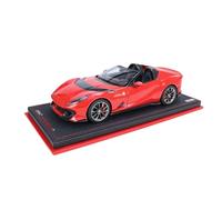 YLQERZ Scale Die-Cast Metal 1:18 For Ferrari 812 Competizione A Open-top Racing Car Red Resin Car Model Adult Collection Decoration For Vehicles Fans