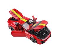 YLQERZ Scale Die-Cast Metal 1:18 For Ferrari 812C Full Door Alloy Car Model Home Decoration Collection Vehicle Red For Vehicles Fans