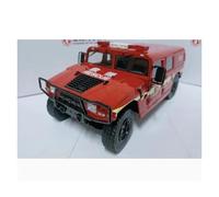 YLQERZ Scale Die-Cast Metal 1/18 For First-Generation High Mobile Armed Police Armored Desk Decoration Car Model For Vehicles Fans(Red)