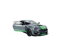 YLQERZ Scale Die-Cast Metal 1:18 For Ford GT500 Alloy Car Model Collectible Ornaments S1805911 Double Door Metal Miniature Toy For Vehicles Fans