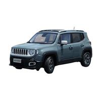 YLQERZ Scale Die-Cast Metal 1:18 For GAC Fiat Chrysler Jeep Renegade Alloy Simulation Car Model For Collection By Enthusiasts For Vehicles Fans(Grey)