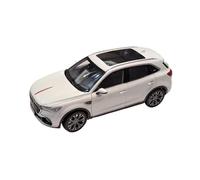YLQERZ Scale Die-Cast Metal 1:18 For HongQI HS5 Off-road SUV Alloy Car Model Static Souvenir Display Collection Vehicle Decoration For Vehicles Fans(White)