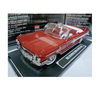 YLQERZ Scale Die-Cast Metal 1:18 For Impala Sport Coupe 1961 Alloy Model Display Vehicle Toys Collection Decoration (red) For Vehicles Fans