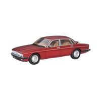 YLQERZ Scale Die-Cast Metal 1/18 For Jaguar XJ6 X350 Full Open Alloy Die-cast Static Car Model Scale Model Replica Toy For Vehicles Fans(Red)