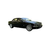 YLQERZ Scale Die-Cast Metal 1/18 For Jaguar XJ6 X350 Full Open Alloy Die-cast Static Car Model Scale Model Replica Toy For Vehicles Fans(Black)