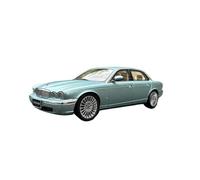YLQERZ Scale Die-Cast Metal 1/18 For Jaguar XJ6 X350 Full Open Alloy Die-cast Static Car Model Scale Model Replica Toy For Vehicles Fans(Blue)