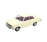 YLQERZ Scale Die-Cast Metal 1/18 For Kadett B 1973 Orange Decoration Alloy Car Model Hobby Collection Display Souvenir For Vehicles Fans(White)