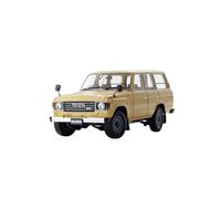 YLQERZ Scale Die-Cast Metal 1:18 For Land Cruiser LC60 Toyota Land Cruiser Alloy Die-cast Car Model Decoration Hobby Collection Souvenir For Vehicles Fans(Beige)