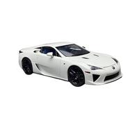 YLQERZ Scale Die-Cast Metal 1:18 For Lexus LFA Alloy Full Opening Sports Car Model Collection Display Hobby Toy (White) For Vehicles Fans(White)