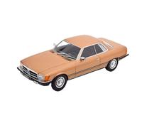 YLQERZ Scale Die-Cast Metal 1/18 For Mercedes 450 SLC C107 1973 Gold Alloy Car Model Souvenir Decoration Collection Hobby For Vehicles Fans