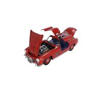 YLQERZ Scale Die-Cast Metal 1:18 For Mercedes Benz 300SL (W198I) 1954 Alloy Full Scale Antique Classic Model Car Collectible Toy For Vehicles Fans