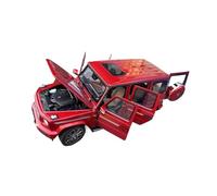 YLQERZ Scale Die-Cast Metal 1:18 For Mercedes-Benz G500 G SUV Full Door Alloy Car Model Home Collection Souvenir Toy For Vehicles Fans(Red)