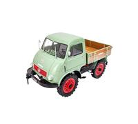 YLQERZ Scale Die-Cast Metal 1/18 For Mercedes-Benz Unimog U401 Truck Green Adult Home Display Diecast Car Model Collection For Vehicles Fans