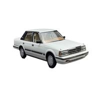 YLQERZ Scale Die-Cast Metal 1:18 For MS122 Alloy Fully Opened Car Model Desktop Ornaments Collection Adult Display For Vehicles Fans(White rice interior)