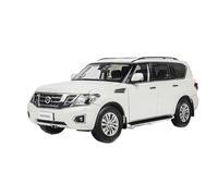 YLQERZ Scale Die-Cast Metal 1:18 For Nissan 2018 Patrol Y62 Alloy Car Model Toy Off-road SUV Fully Open Ornaments For Vehicles Fans