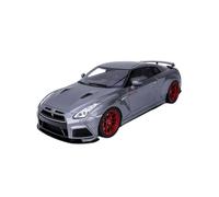 YLQERZ Scale Die-Cast Metal 1:18 For Nissan R35 GT-R MODIFIED PRIOR DESIGN Resin Car Model Static Display Souvenir For Vehicles Fans