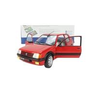 YLQERZ Scale Die-Cast Metal 1:18 For Peugeot 205 Mk.1 GTI Alloy Double Door Classic Cool Mini Sports Car Model For Vehicles Fans