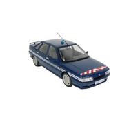 YLQERZ Scale Die-Cast Metal 1:18 For RENAULT 21 TURBO BRI Blue Alloy Double Doors Can Be Opened Suitable For Adult Lovers To Collect For Vehicles Fans