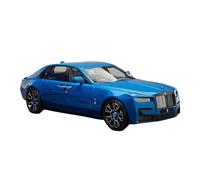 YLQERZ Scale Die-Cast Metal 1 18 For RR Rolls-Royce Ghost Collector's Edition Resin Car Model Blue Souvenir Display For Vehicles Fans