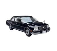 YLQERZ Scale Die-Cast Metal 1:18 For Toyota Century 1997 Alloy Full Open Collection Black Yangtze River Ornaments Decoration For Vehicles Fans
