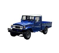 YLQERZ Scale Die-Cast Metal 1:18 For Toyota Land Cruiser LC40 Pickup Alloy Off-Road Vehicle Car Model Collection White For Vehicles Fans(Blue)