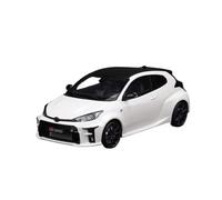 YLQERZ Scale Die-Cast Metal 1:18 For Toyota Yaris GR White Resin Car Model Suitable For Adult Collection Display Hobby For Vehicles Fans