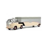 YLQERZ Scale Die-Cast Metal 1:18 For Volkswagen T1 Continental Motors Transporter Resin Model Adult Car Enthusiasts Collection For Vehicles Fans