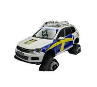 YLQERZ Scale Die-Cast Metal 1:18 For Volkswagen Touareg Snow Edition Fully Open Alloy Car Model White For Scene Decoration For Vehicles Fans(White2)