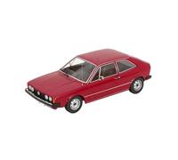 YLQERZ Scale Die-Cast Metal 1/18 For VW Scirocco 1 GTI 1976 Multicolor Alloy Car Model Home Desktop Decoration For Vehicles Fans(Red)