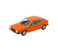 YLQERZ Scale Die-Cast Metal 1/18 For VW Scirocco 1 GTI 1976 Multicolor Alloy Car Model Home Desktop Decoration For Vehicles Fans(Orange)