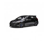 YLQERZ Scale Die-Cast Metal 1:18 Scale For FORD FOCUS RS SHADOW BLACK 2017 Small Sedan Model Toys Adult Souvenir For Vehicles Fans