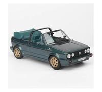 YLQERZ Scale Die-Cast Metal 1:18 Scale For GOlf 1990 Car Model Convertible Version Metal Cannot Open The Door Display Green For Vehicles Fans(Green)