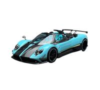 YLQERZ Scale Die-Cast Metal 1:18 Scale For Pagani UNO Zonda F 2005 Blue Alloy Full Opening Car Model For Serious Collectors For Vehicles Fans
