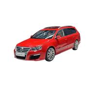 YLQERZ Scale Die-Cast Metal 1:18 Scale For Volkswagen Passat R36 Station Wagon Alloy Car Model Red Home Decoration For Vehicles Fans