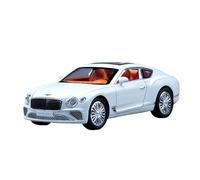 YLQERZ Scale Die-Cast Metal 1:24 For Bentley Continental GT Alloy Sports Car Model Car Toy Ornaments Creative Collection For Vehicles Fans(White)