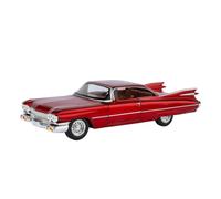 YLQERZ Scale Die-Cast Metal 1:24 For Big Rocket Alloy Car Model Pull Back Sound And Light Center Console Ornaments For Vehicles Fans(Red)