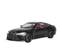YLQERZ Scale Die-Cast Metal 1:24 For BMW M4 Alloy Model Pull Back Sound And Light Car Toy Ornaments Collection For Vehicles Fans(Black)