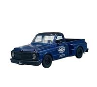 YLQERZ Scale Die-Cast Metal 1:24 For Chevrolet Pickup C10 STEPSIDE 1969 Alloy Vehicles Miniature Scale Model Copy Toy Car Blue For Vehicles Fans